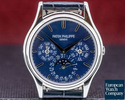 patek philippe 5140p 001|Patek Philippe Perpetual Calendar Grand Complication Blue.